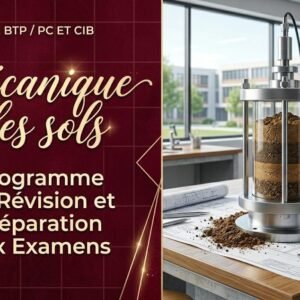 Programme de révision et de préparation de l'examens de Mécanique des sols